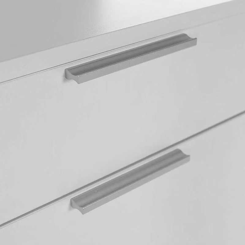 White Hall Stand with Drawer, Hooks & Shoe Cupboard - Entryway Organiser