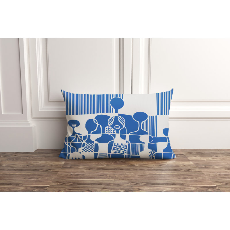 Housse et insert de coussin extérieur Ori, Bleu ciel