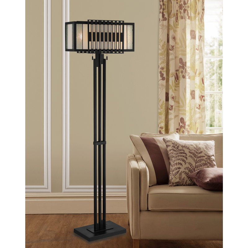 Archbell 62.5'' Black Traditional Floor Lamp