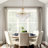 8 - Light Dimmable Tiered Chandelier