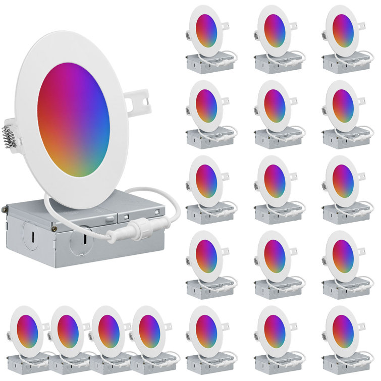 4" 6500 K Remodel or New Construction Recessed Lighting Kit