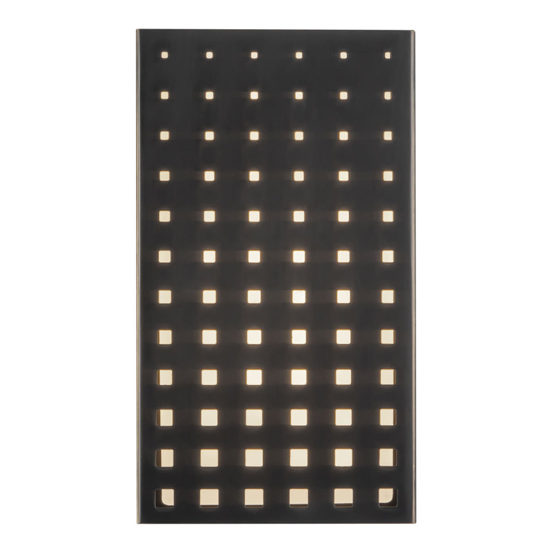 Astoria 9-in Black dimmable LED Wall Sconce, Oil Rubbed Bronze