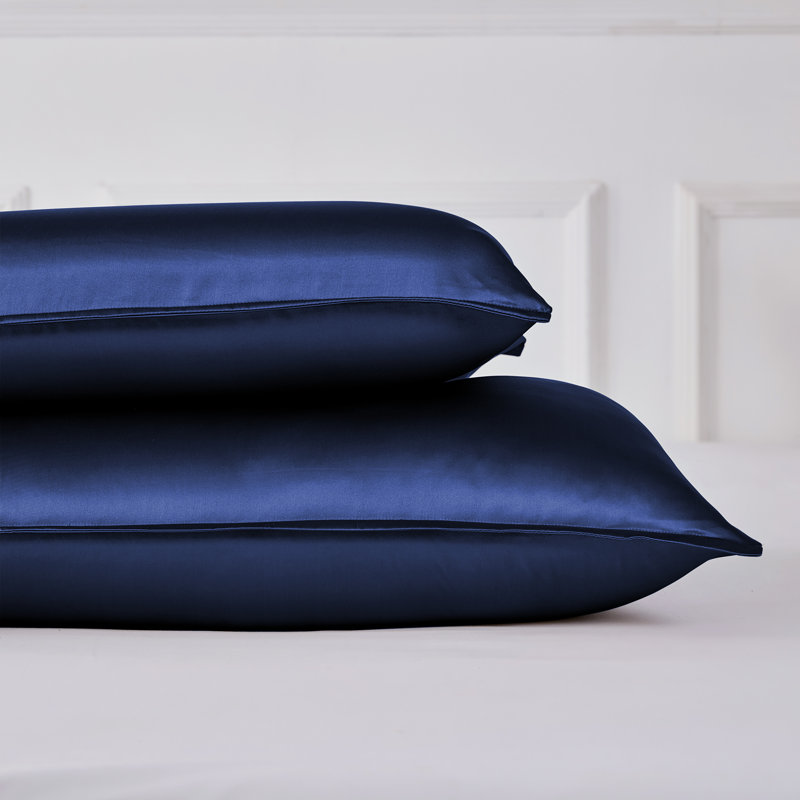 Satin Pillowcase, Navy