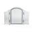 Patternson 39'' Makeup Vanity with Mirror
