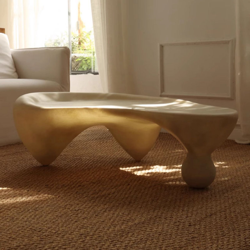 Table basse de style crème de qualité supérieure, Crème, crème