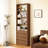 Roanoke Modern Medieval 6-layer Bookshelf With Storage Drawers