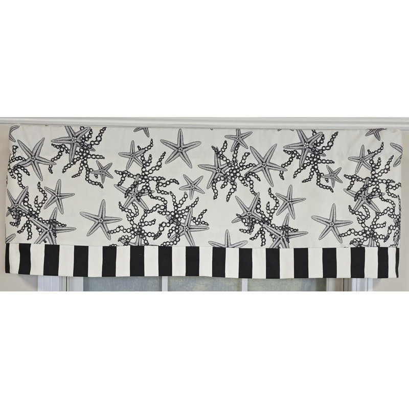 RLF Home Reef Banded Valance