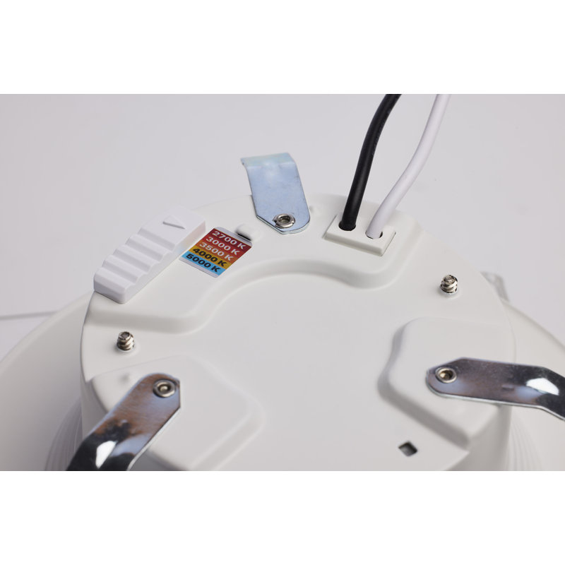 6.7 Wattage Round Downlight LED Retrofit 4" CCT Selectable