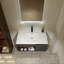 Meuble-lavabo mural avec lavabo en céramique et porte à fermeture en douceur-1963594505