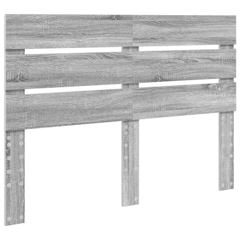 Headboard, EU Double - 140 x 200 cm, Grey Sonoma