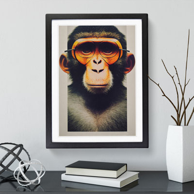 Outstanding Monkey - Framed Print