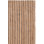 Tapis rayé en jute et fibre de coco Lyster Beach