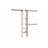 SuiteSymphony Closet System Kit with Top Shelves-107435169