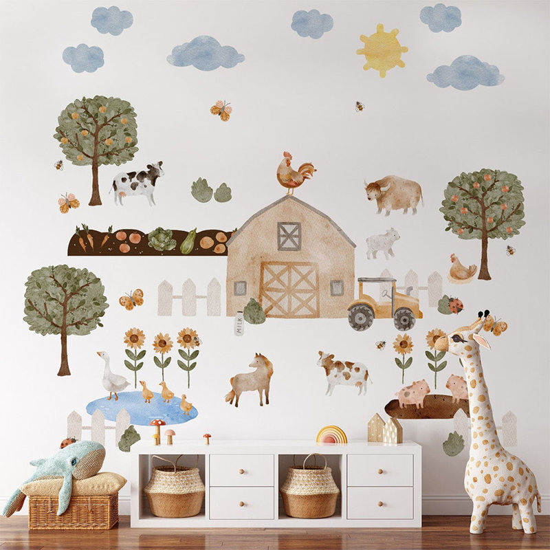 Non-Wall Damaging Wall Decal