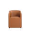 Chaise rembourrée en cuir massif Anna-86778074