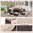 7 Pieces Patio Furniture Set With Waterproof Cover-349845381-349845383