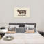 « cow cow », reproduction d’art sur toile tendue-22637017