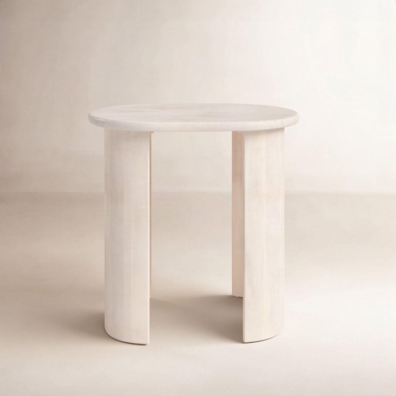 Solid Wood End Table