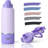 TYESO 40oz Insulated Water Bottle, Keep Cold 24H, Leak-Proof, Fits in Car Cup Holder, Stainless Steel Water Bottle for Sports, Travel, and School (Purple)-138807650