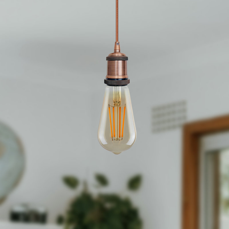 Simoni 1 - Light Simple Pendant, Copper/Brown