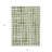 3' X 5' Artichoke Green And Ivory Abstract Washable Indoor Outdoor Area Rug