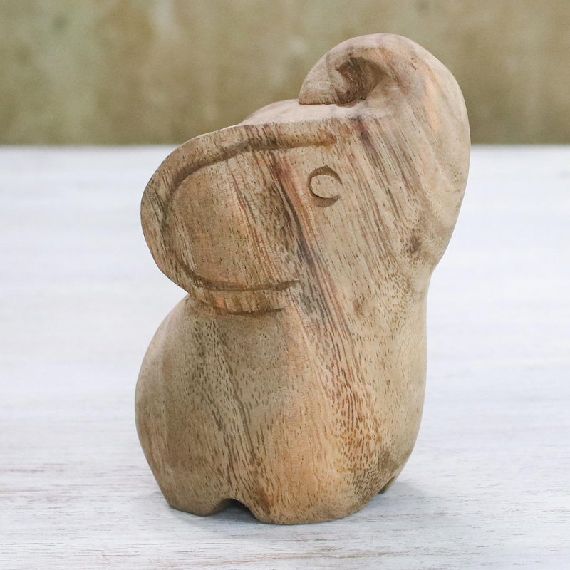 Statue thaïlande en bois kluay khan Stadskanaal