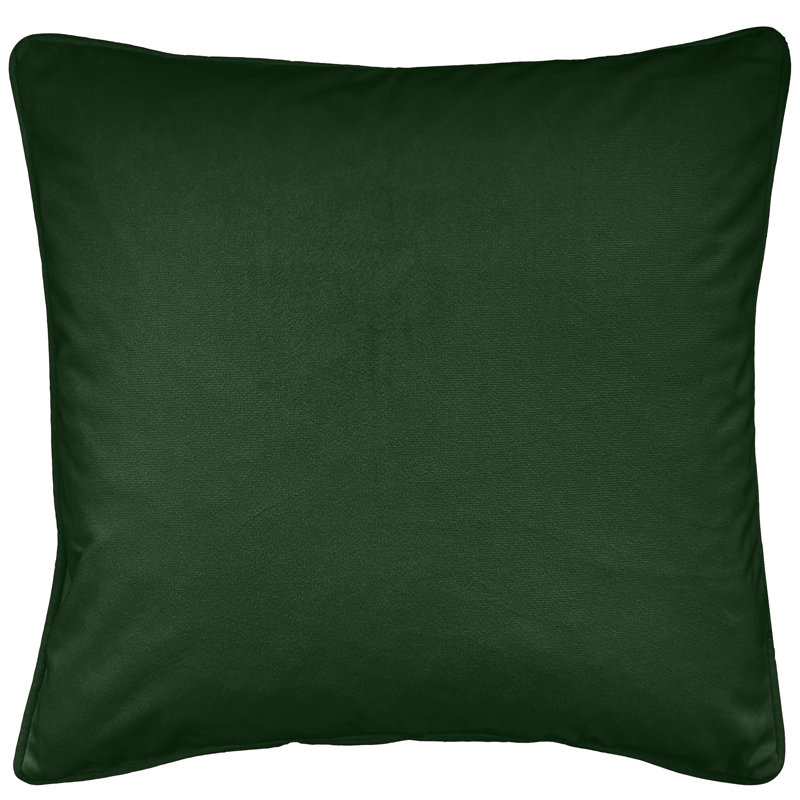 Alae Square Cushion Cover, Green