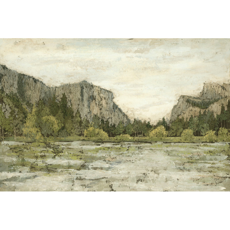 Western Landscape II by Megan Meagher - Wrapped Canvas Painting, 30cm H x 46cm W x 3.8cm D