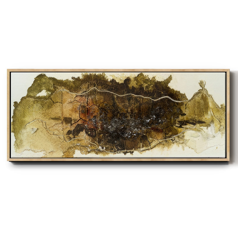 Bonded Gold I - Framed Canvas
