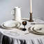 Porte-bougie colonne moderne en fer, chandelier piédestal à bord cassé noir mat pour décoration de table et de manteau de cheminée-2034546492