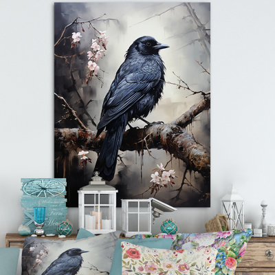 «Black Shadows Cast A Mysterious Ambiance II», reproduction sur toile