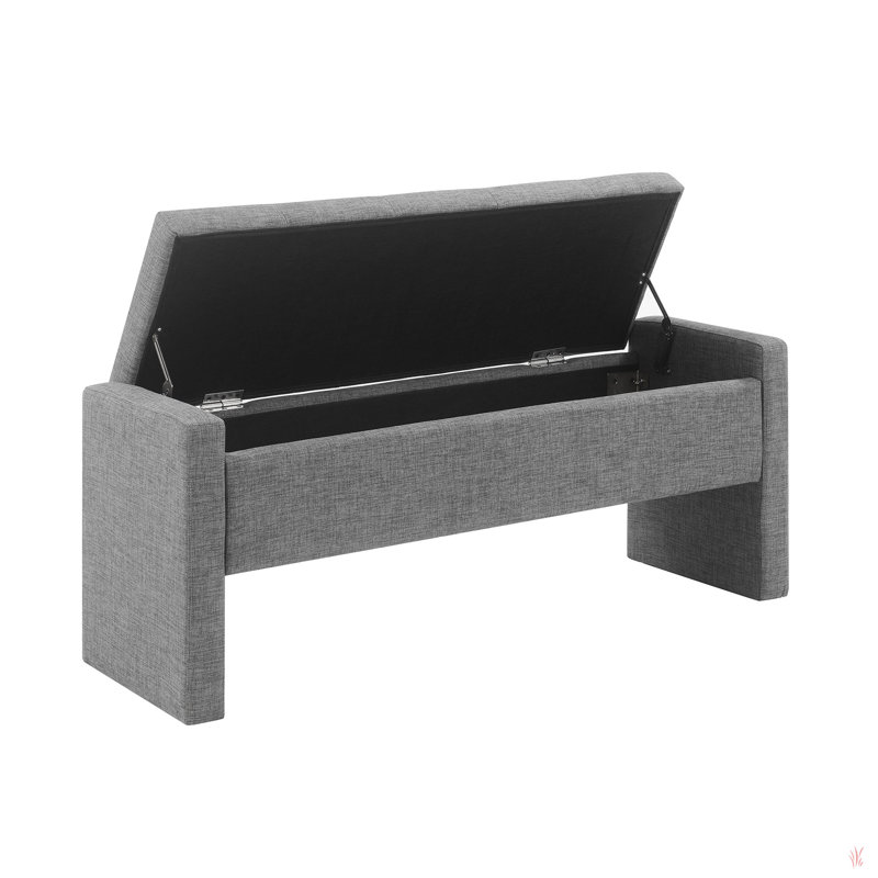 Modern Bed End Bench with Storage,Upholstered Large Foot Rest Stool, Comfy Window Vanity Bench for Living Room,Bedroom,Dorm,Coffee Table,Linen