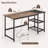 Deldrah Metal Base Computer Desk