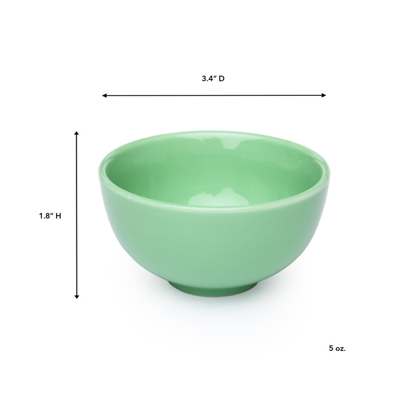 Bol en porcelaine Hearn, Limette