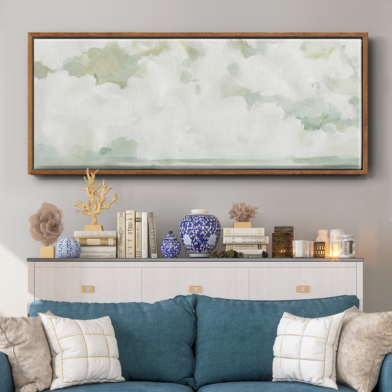 Quiet Moors II- Framed Canvas, 24" H x 60" W