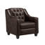 Ensemble de salon en cuir véritable 3 pièces Debolt-82782172