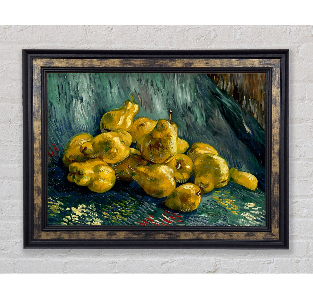 Van Gogh Stillleben mit Quitten - Druck