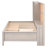 Twin Daybed With Convenient Storage, Cork Board, Ports And 3 Drawers, Antique Gray Functional Storage Shelves,-249304982