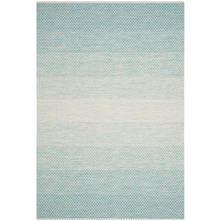 Cayman Hand Woven Cotton Geometric Rug