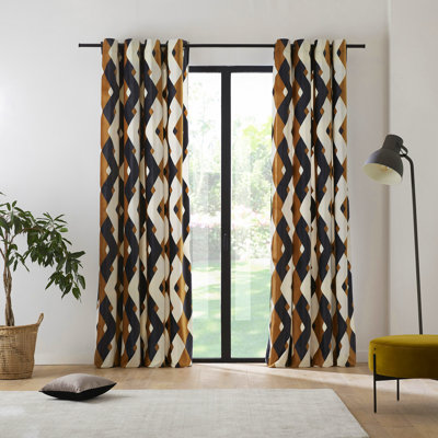 Room Darkening Curtain Single Panel