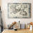 Bordered Map of Canada Premium Gallery Wrapped Canvas - Ready to Hang-1447751621
