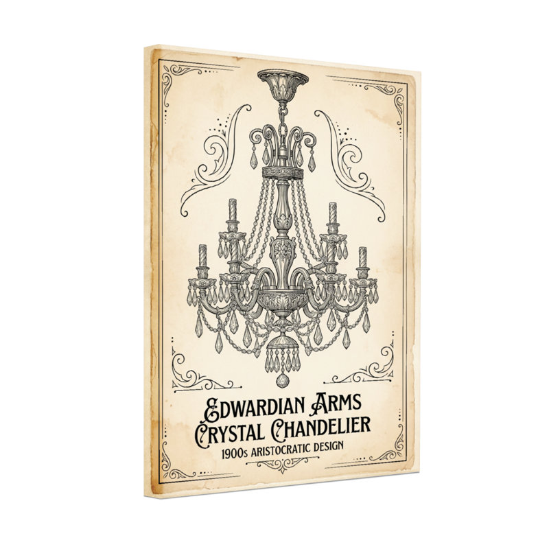 Lustre en cristal Fashion Edwardian Arms