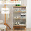 12 Pair Flip Down Shoe Storage