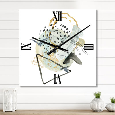 Metal Wall Clock