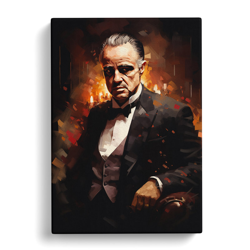 The Godfather Informel - Wrapped Canvas, 76cm H x 50cm W x 3cm D
