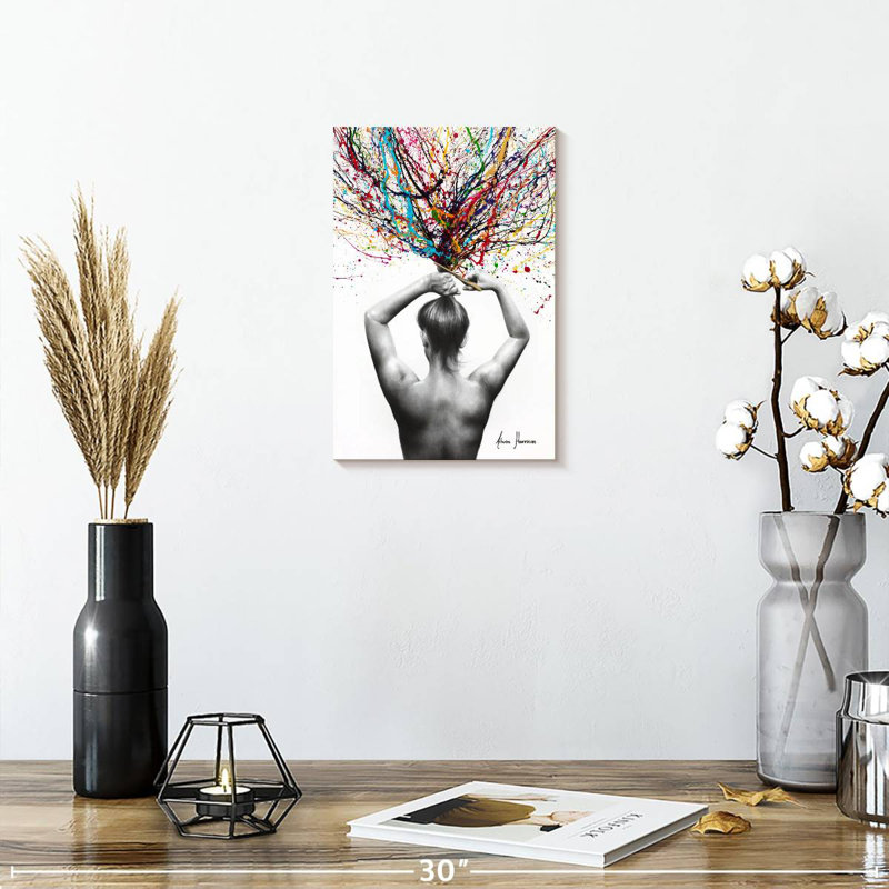 Leisha For Freedom, 12" H x 8" W