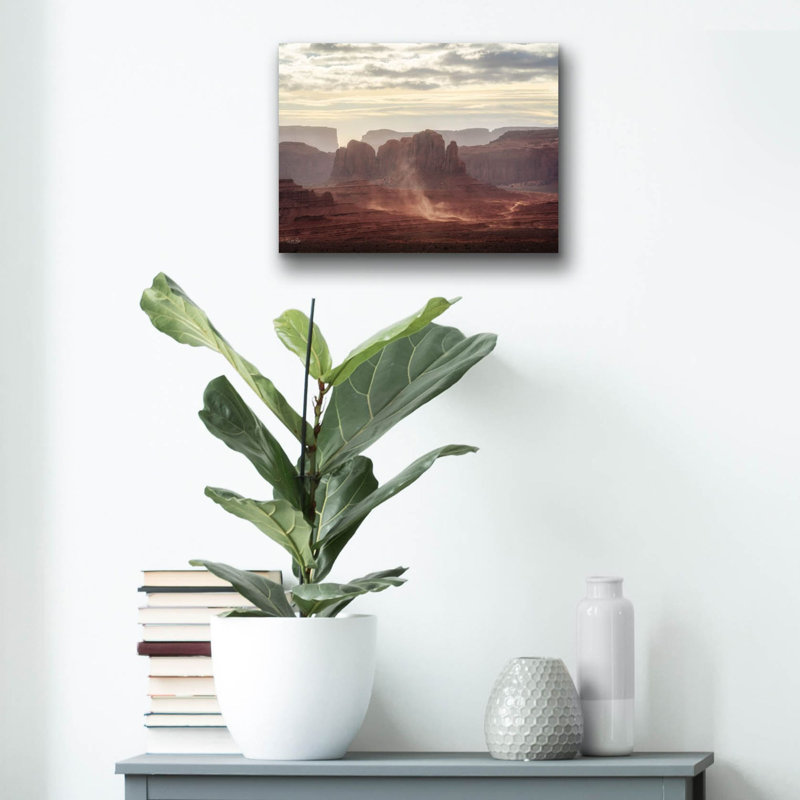  «The Sandstorm» par Martin Podt, art mural en verre acrylique, 16 po x 12 po
