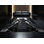 Tapis noir moelleux moelleux à motif géométrique moderne Samton Cybernetic