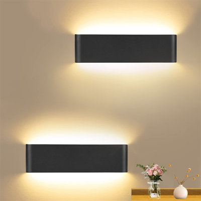 Dajiana Matte Black 8cm H Outdoor Sconce