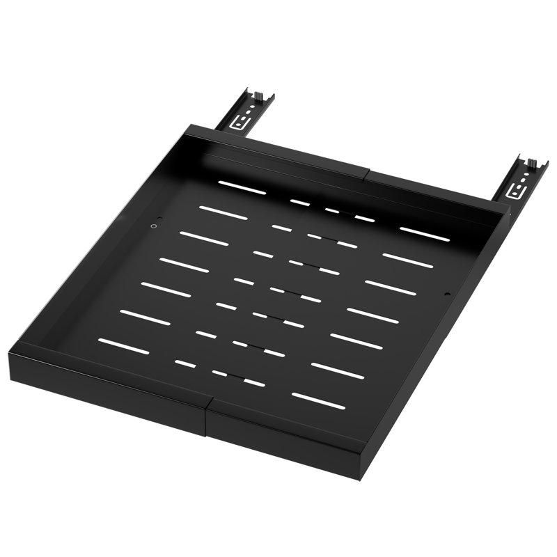 Organisateur d'armoire coulissant, 1 paquet extensible (Pull to Widen), tiroir coulissant robuste avec ruban adhésif, pour armoires de cuisine